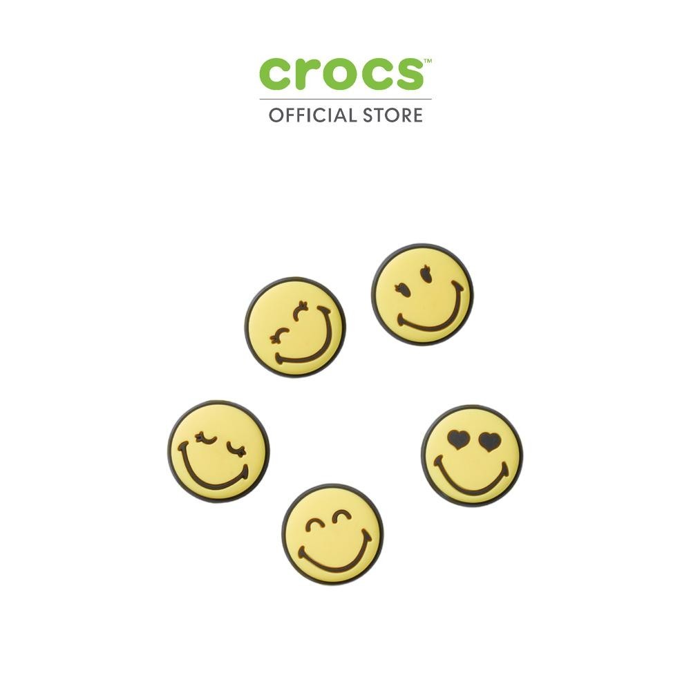 CROCS ตัวติดรองเท้า JIBBITZ™ SMILEYWORLD II 5 PACK รุ่น 10015783 - MULTICOLOR