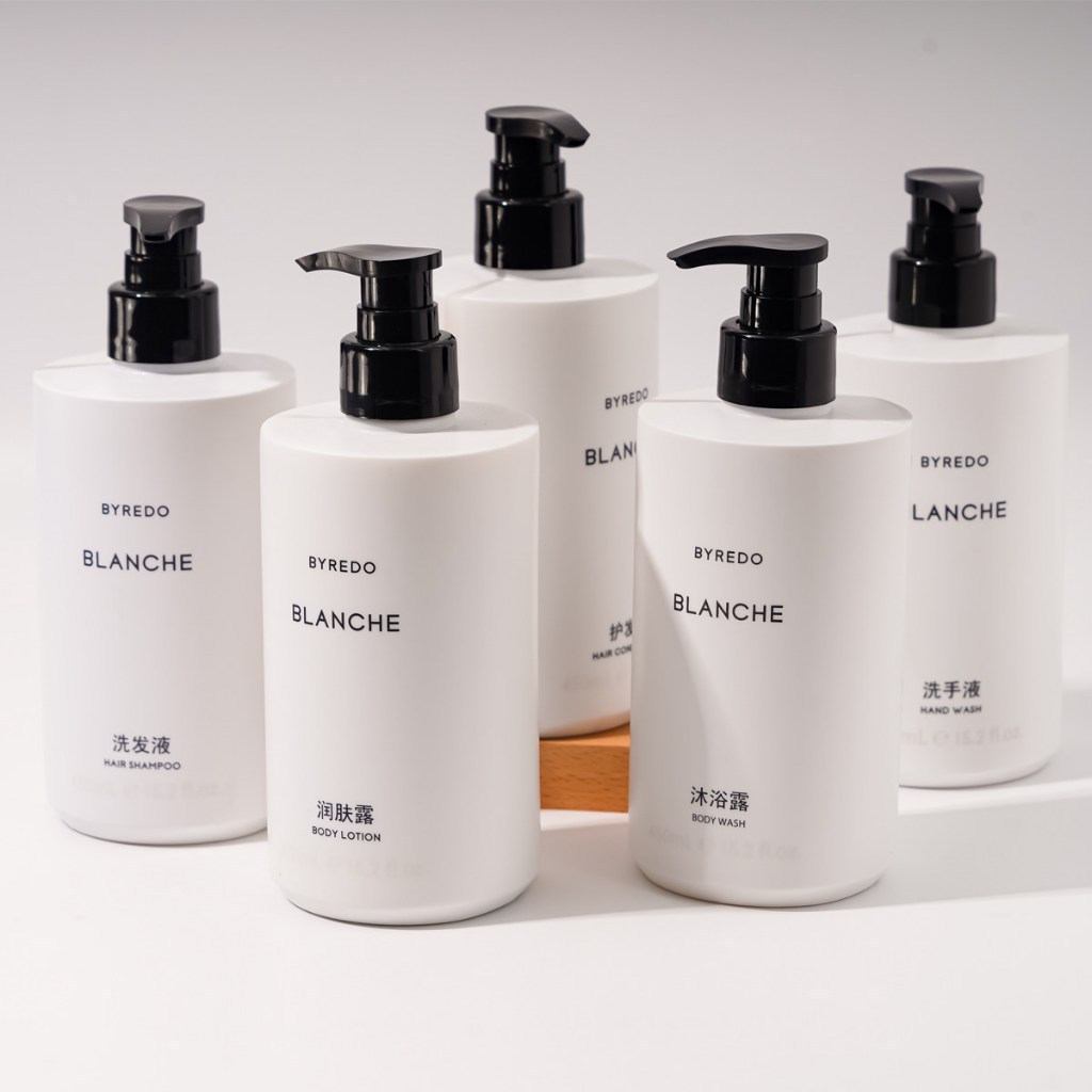 BYREDO BLANCHE White Romantic Shampoo ครีมนวดผม โลชั่นบํารุงผิวกาย 450ml 百瑞德 BYREDO BLANCHE 白色 洗身发护水
