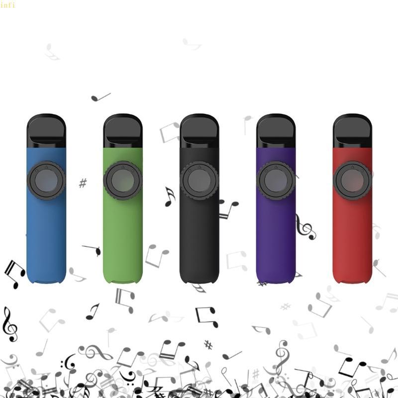 Infi Kazoo Instrument Kazoo Flute Coloured Kazoos พร้อมเมมเบรนขลุ่ยสําหรับคนรักดนตรี