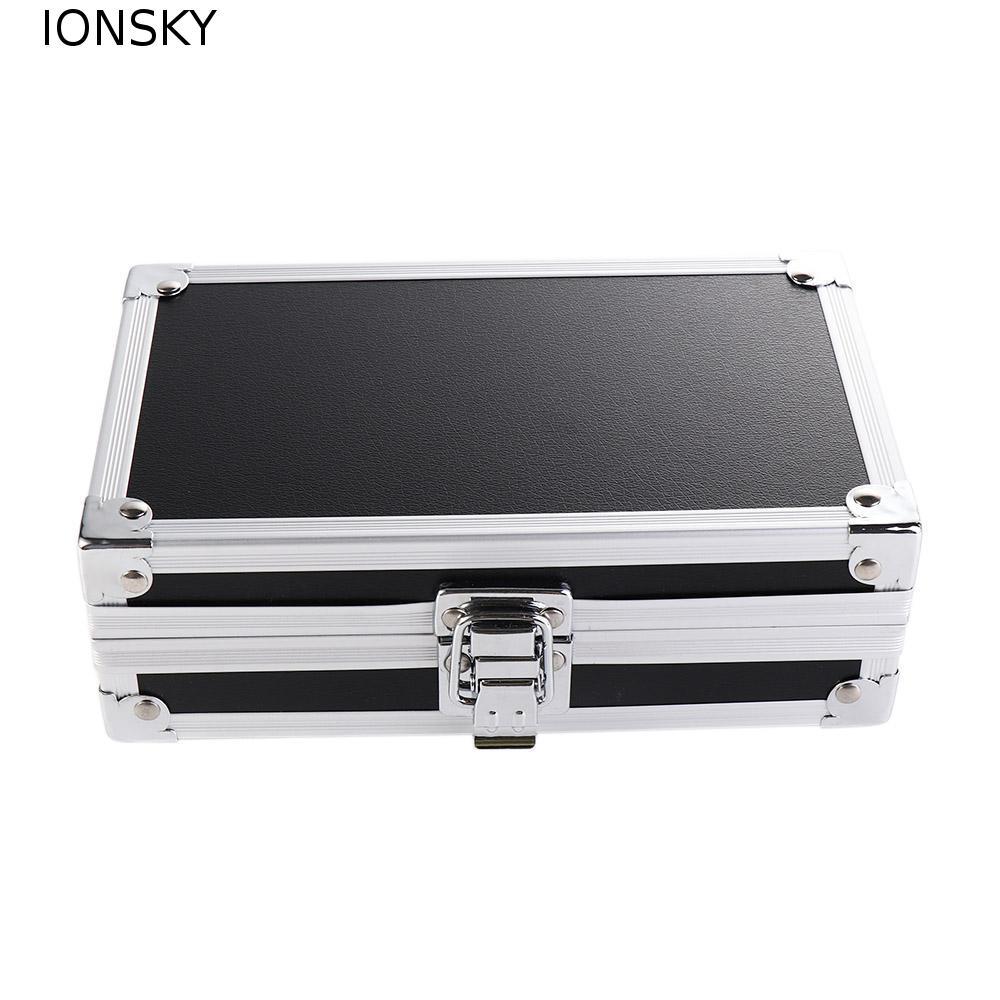 IONSKY กล่องเครื่องมือ Impact Resistance มัลติฟังก์ชั่น Instrument Case Outdoor Camping Metal Storag