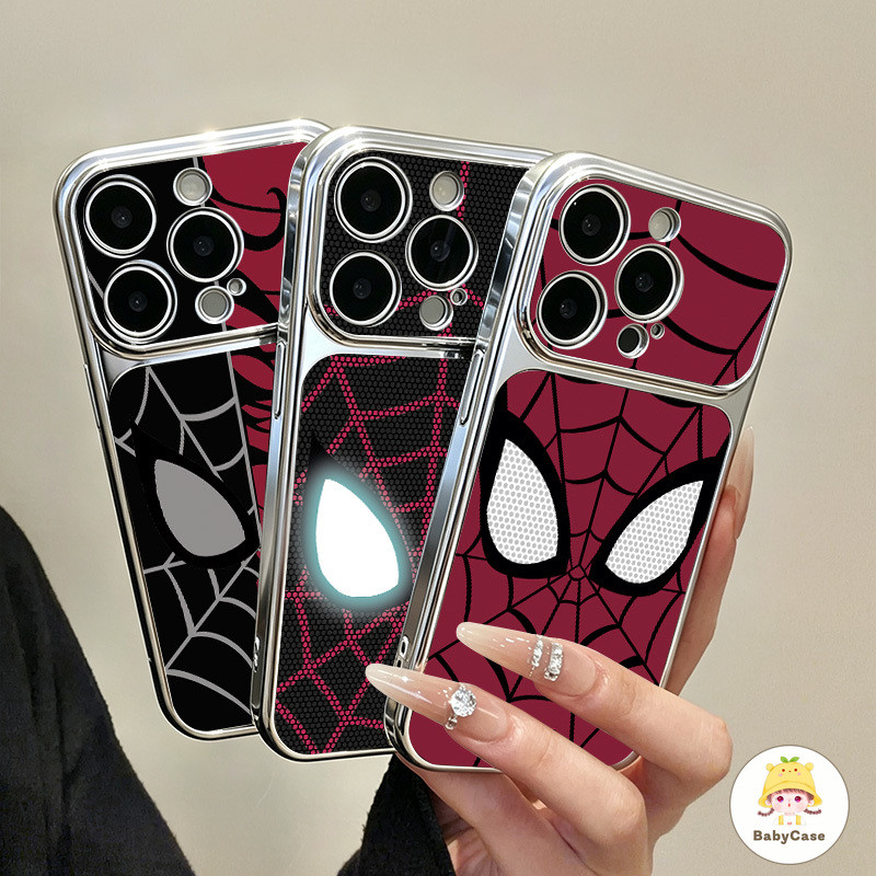 เคสโทรศัพท์ลายสไปเดอร์แมนการ์ตูน เคสไอโฟน 17 IPhone 16 15 13 12 11 14 Pro Max XR X XS Max 15 16 Plus Air 16 14 17 13