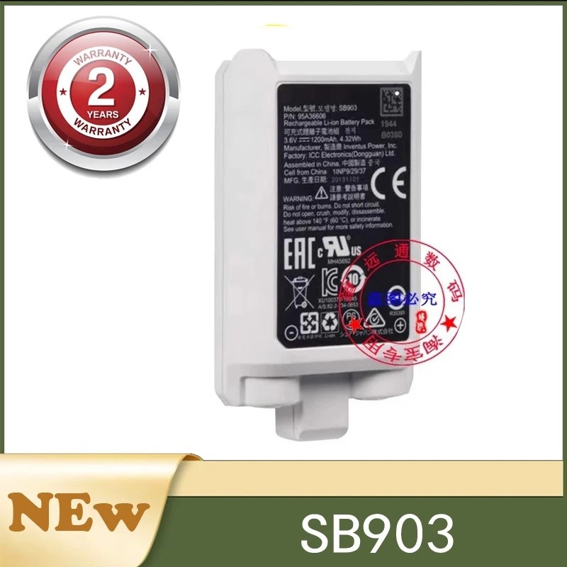 3.6V 1200mAh แหล่งพลังงานที่เชื่อถือได้สําหรับ Shure SB903 SBC10 203 SLXD ไมโครโฟนไร้สายคุณภาพสูงแบต
