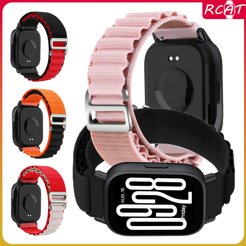 สายไนลอน Alpine Loop 20 มม. 22 มม for Redmi Watch 5 Active/5 Lite/Samsung Watch/Huawei/Amazfit Bip 6/Garmin/Xiaomi Watch
