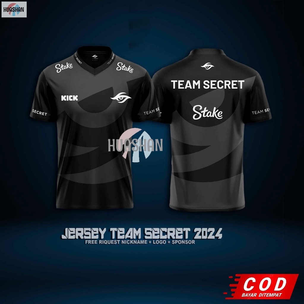 เสื้อยืด Jersey TEAM SECRET 2025 NEW (ฉายชื่อฟรี)