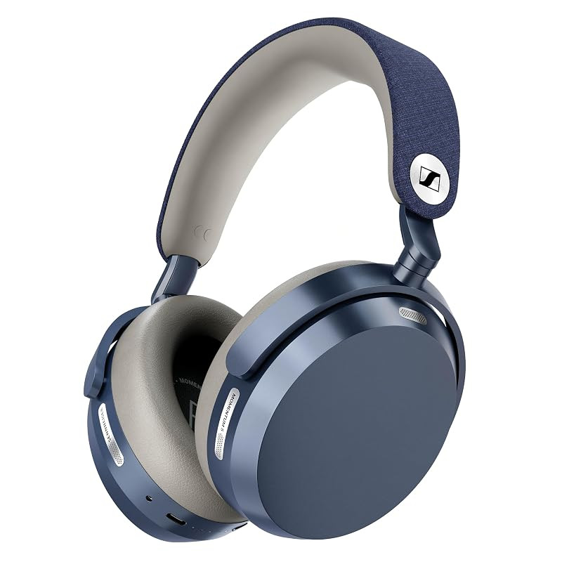 Sennheiser MOMENTUM 5 Wireless Headphones - Premium Noise Cancelling, Touch Control, High-Res Audio,