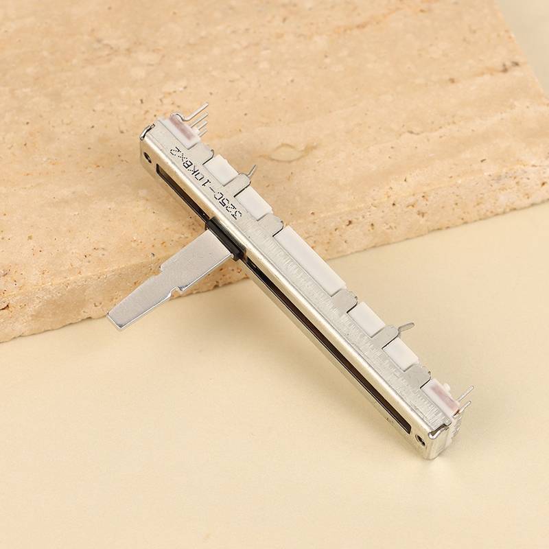 BPUR 1 PC RS45 Series Straight Slip Potentiometer Pitch Tempo Fader 10KB2 DCV1024 ความยาวทั้งหมด 60M