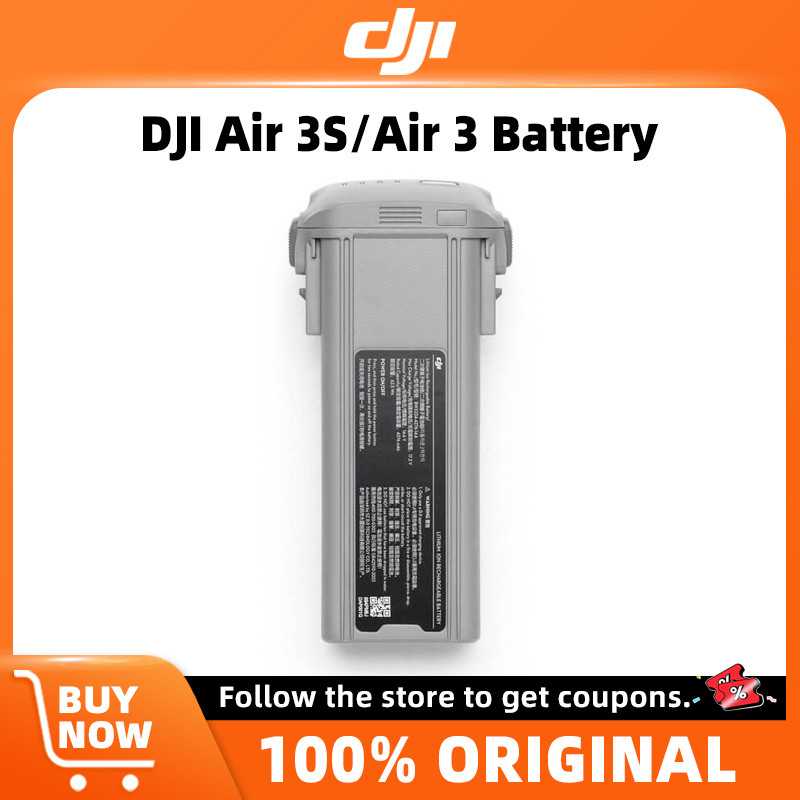 ความจุแบตเตอรี่เที่ยวบินอัจฉริยะ DJI Air 3S: 4276 mAh สําหรับ DJI Air 3S / DJI Air 3 Drone แบตเตอรี่