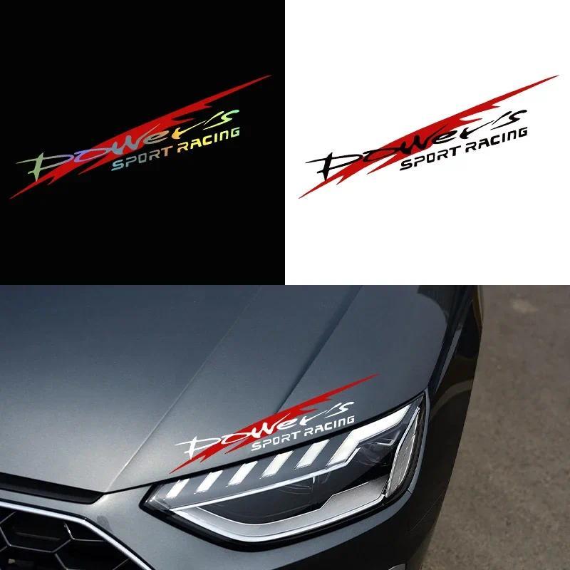 30x5.5ซม.Racing Developmentรถสติกเกอร์สไตล์Powers Racing Developmentสติกเกอร์กีฬารถกันน้ําDecal