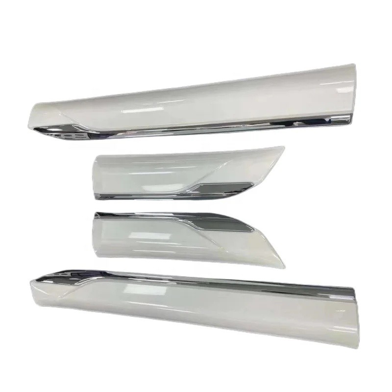 UO7S ลดราคา ประตูรถ Anti Collision Strip เหล็กแผ่นกันชน Trim ตกแต่งประตูแถบสําหรับ Toyota Land Cruis
