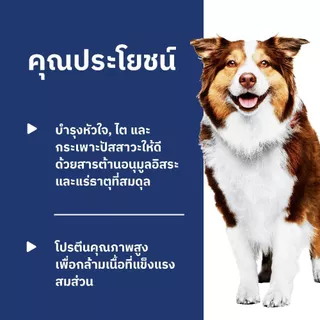 [เซตสุดคุ้ม] Hill's Science Diet Adult 7+ อาหารสุนัข อายุ 7 ปีขึ้นไป ขนาด 3 กก. (2 ถุง)