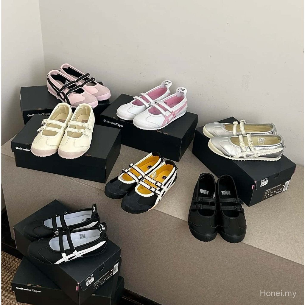 2026 Onitsuka MEXICO 66 TGRS รองเท้าบัลเล่ต์ผู้หญิง