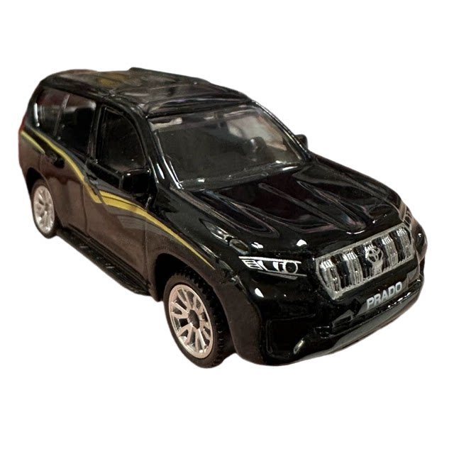 CCA 1: 64 Toyota Prado Alloy Iron Bottom Shock Absorber Scooter Model