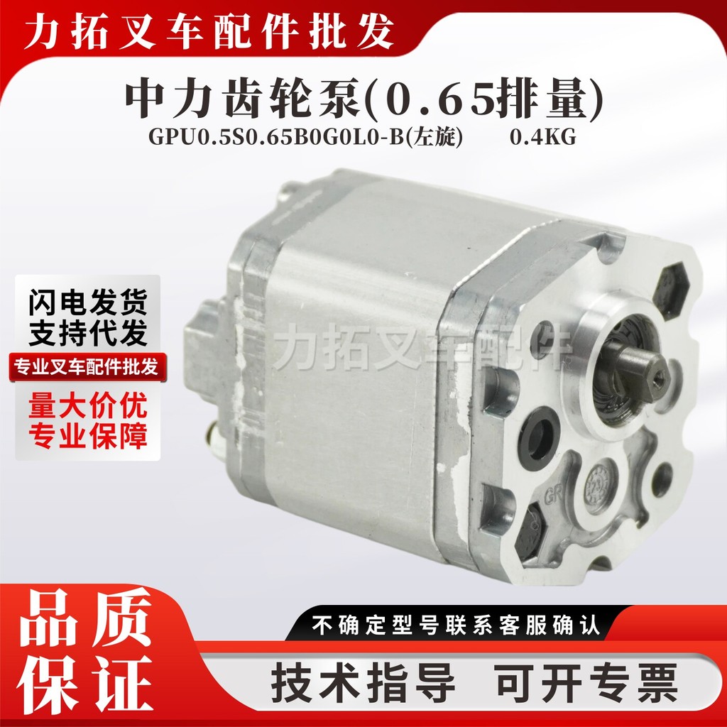 Zhongli รุ่นที่สอง EPT20-15ET2 เกียร์ปั๊ม (0.65 Discharge) GPU0.5 S0.65 B0G0L0-B (ซ้าย)