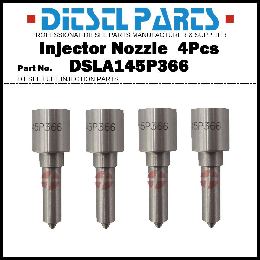 4 ชิ้นดีเซลหัวฉีดน้ํามันเชื้อเพลิงหัวฉีดเคล็ดลับ DSLA145P366 สําหรับ Ford Ranger Mazda BT-50 Land 2.