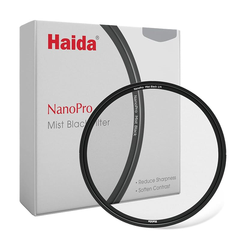 Haida Black Mist 1/4 Lens Filter - Various Sizes (52mm, 58mm, 67mm, 72mm, 77mm)