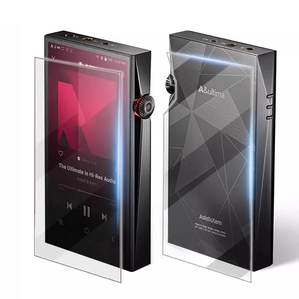 9H ความแข็งกระจกนิรภัยป้องกันหน้าจอฟิล์มสําหรับ iRiver Astell & Kern SP4000T SP4000 SP3000T SP3000 S