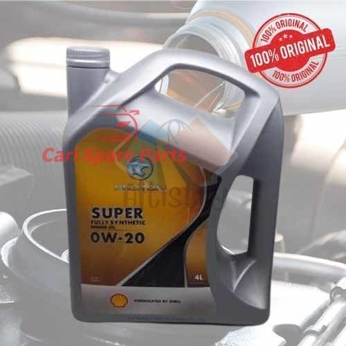 SHELL PROTON 0W-20 SUPER FULLY SYNTHETIC ENGINE OIL 4L