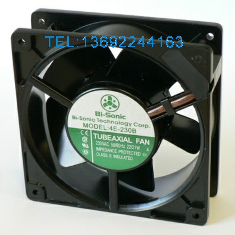 Taiwan Bi-Sonic (Bi-Sonic) 4E-230B 02/4C-230HB/4E-230S พัดลม 230V ทนอุณหภูมิสูง