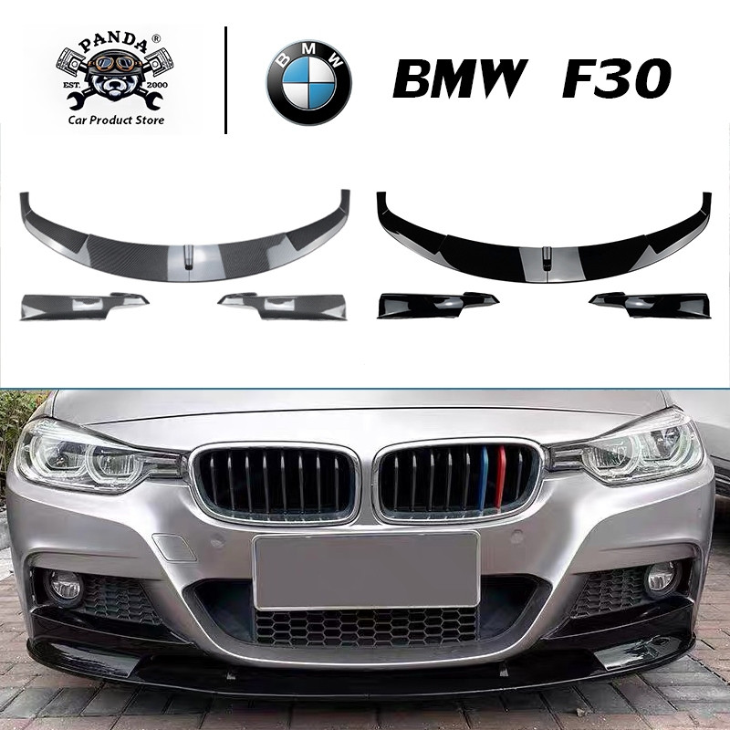 ลิ้นหน้า BMW F30 / F31 / 320i [2013-2019] กันชนหน้า. การติดตั้งแบบไม่ทําลาย ประกอบง่าย เรือจากกรุงเท