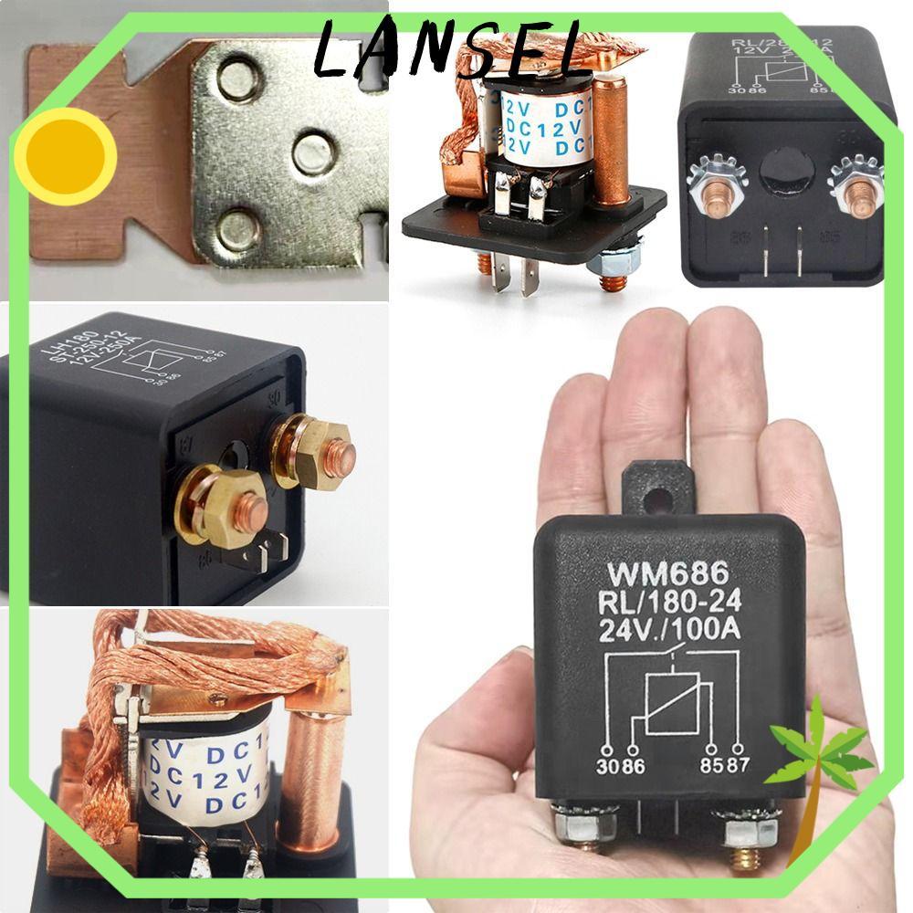 LANSEL1 รีเลย์รถยนต์สัมผัสโลหะผสมเงินกระแสสูง WM686 200A 100A