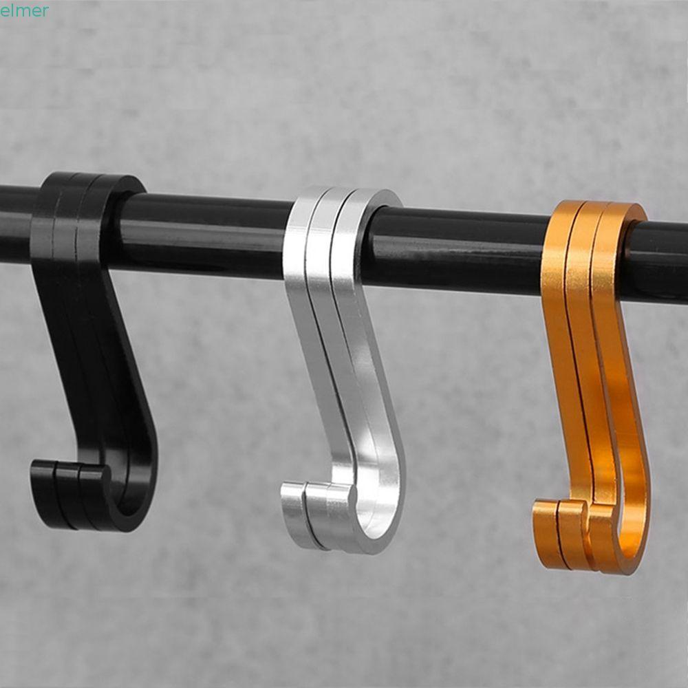 ELMER S Hook Space อลูมิเนียมมัลติฟังก์ชั่ไม้แขวนเสื้อห้องนอน Organizer Storage Holder