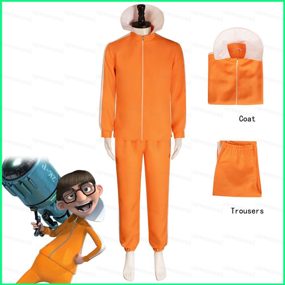 Despicable Me Minions Vector victor coat กางเกงขายาวคอสเพลย์ผ้าปาร์ตี้ฮาโลวีนเครื่องแต่งกาย