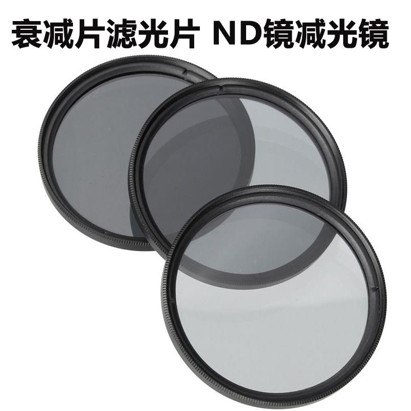 ภาพเลนส์อุตสาหกรรมขนาดกลางสีเทาความหนาแน่น Attenuation Filter Filter ND Filter ND Filter M34 35.5mm 