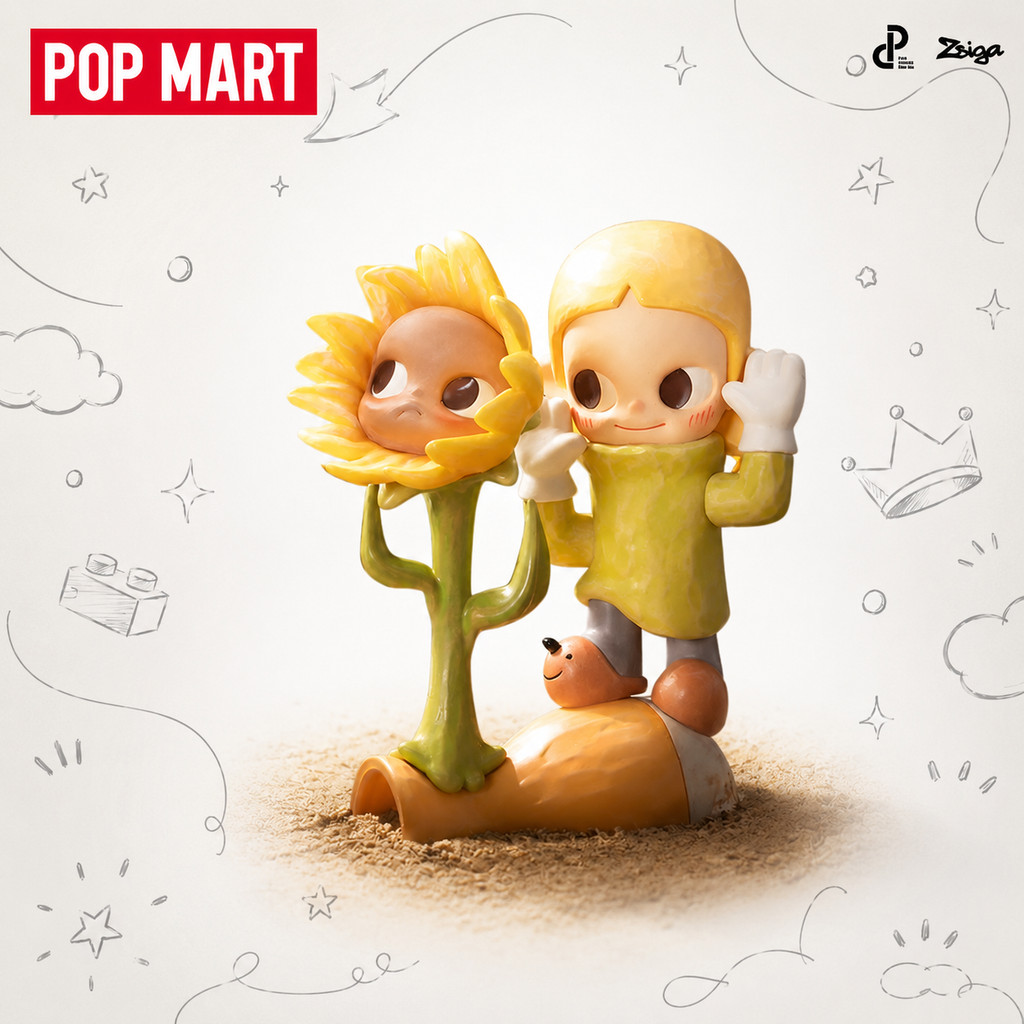 [Secret] POPMART Zsiga Slow Down Series Mystery Box ของเล่นตกแต่งของขวัญ