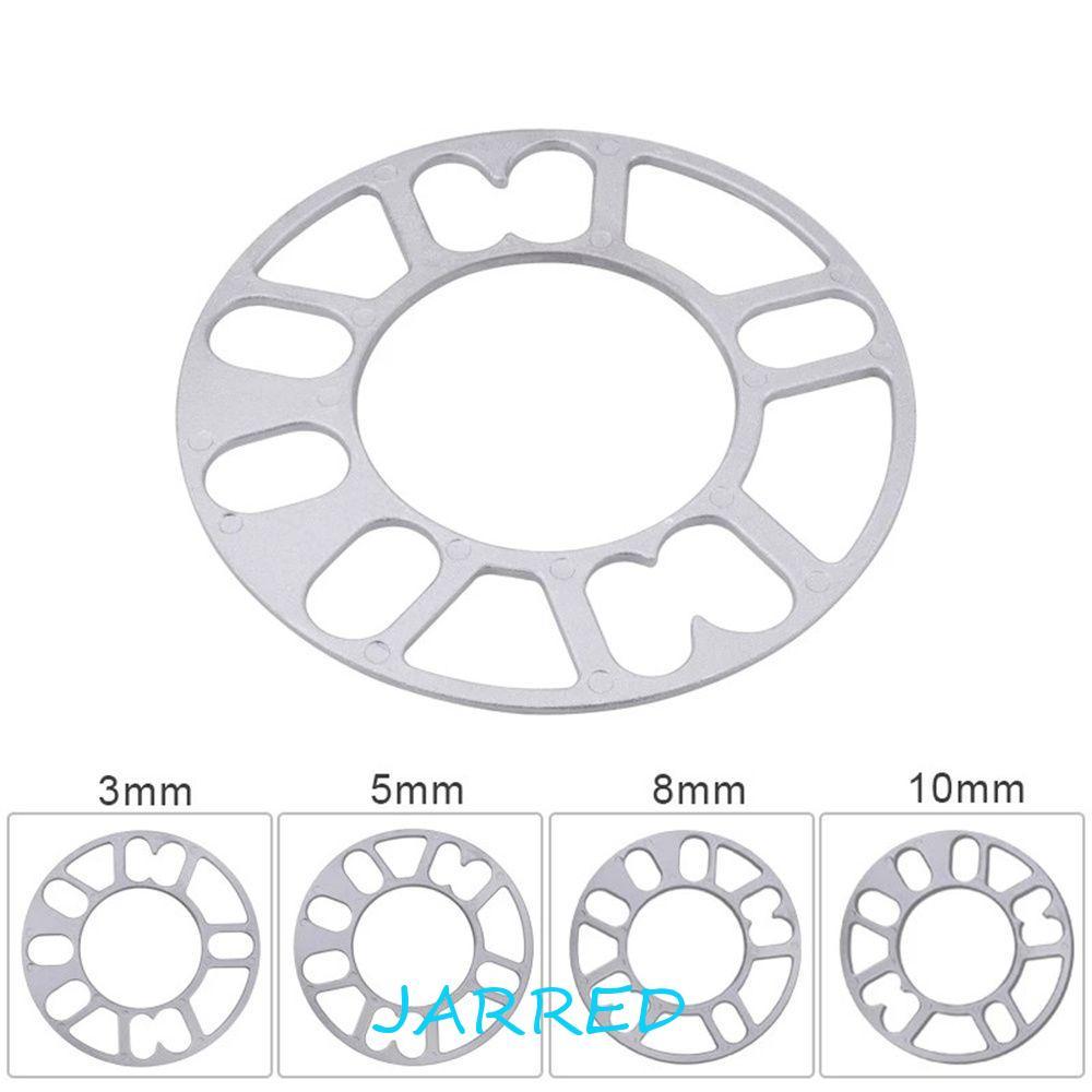 JARRED ล้อ Shims แผ่นรถอุปกรณ์เสริม Universal 4x100 4x114.3 5x100 5x108 5x114.6 3 5x120 อลูมิเนียม 6