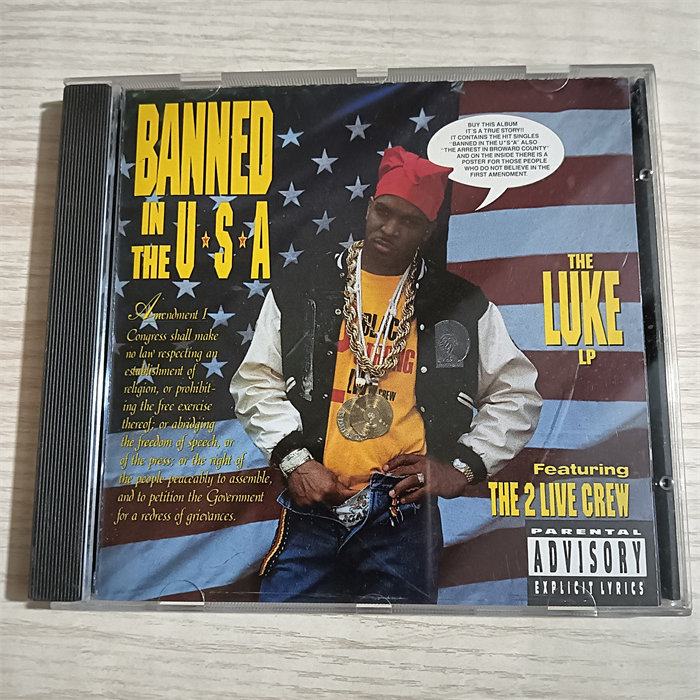 (ไม่มีการปิดผนึก) 30652 Luke The 2 Live Crew Blanded In The USA xiahuo
