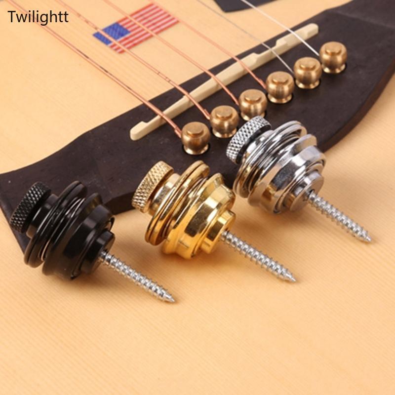 WILI Guitar Strap Lock Anti-Slip Guitar Strap Lock Security Strap Retainer Systems
