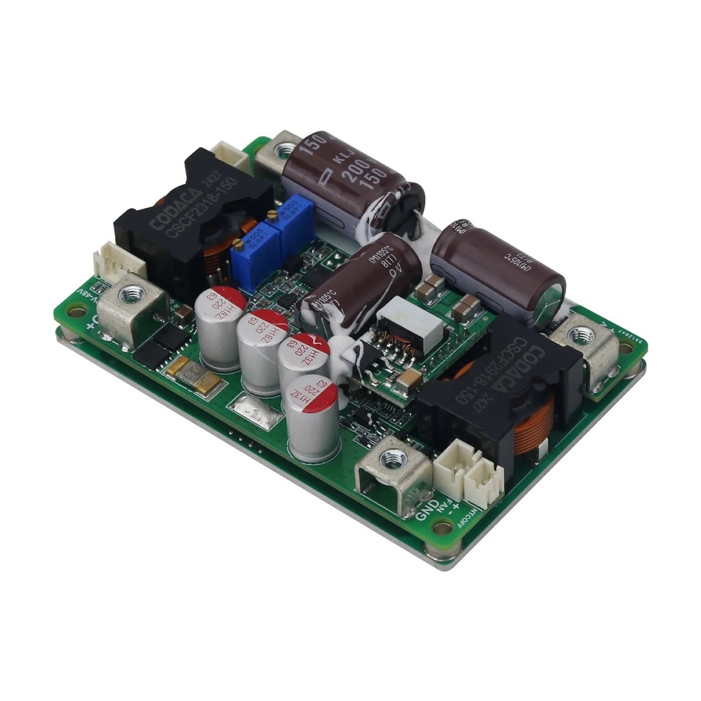 JNOJ แรงดันไฟฟ้าสูง DC Buck Converter บอร์ดจ่ายไฟ FPV 180V 12-54V/30A การชาร์จเอาต์พุต MPPT