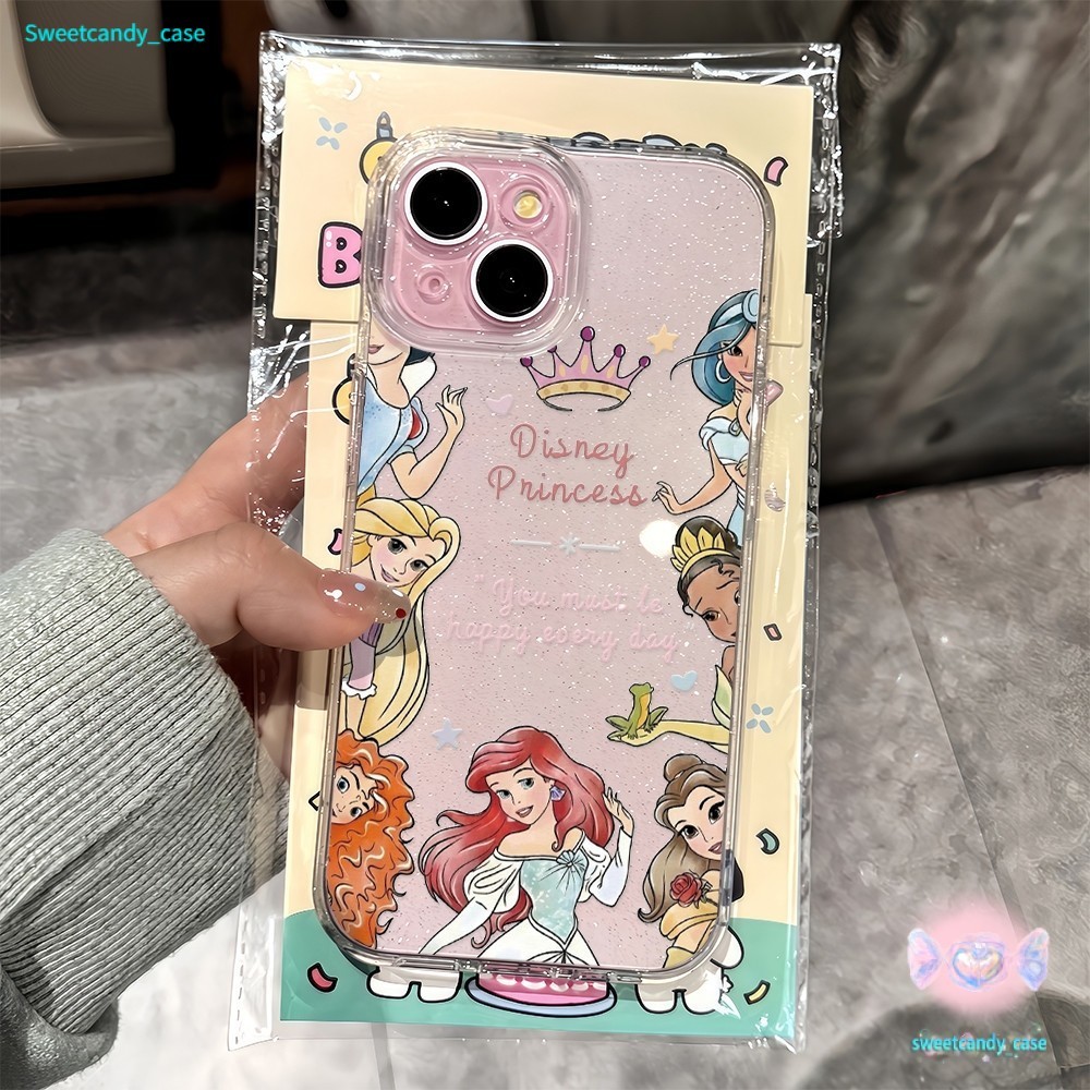เคสมือถือวีโว่ ส่งจากไทย การ์ตูนเจ้าหญิง สวยงาม เคสใสนิ่มแวววาว For VIVO Y93 Y36 Y28 Y91 IQOOU1X4G Y