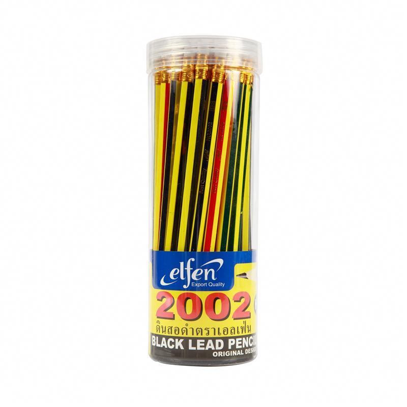 ELFEN ดินสอดำ HB รุ่น 2002 (แพ็ค 50 แท่ง)