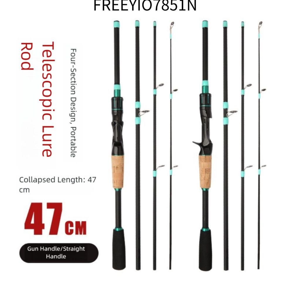 FREEYIO7851N SPINNING Fishing Rod, SPINNING M Power Casting Fishing Rod,คุณภาพสูง 1.65 M/1.8 M/2.1 M