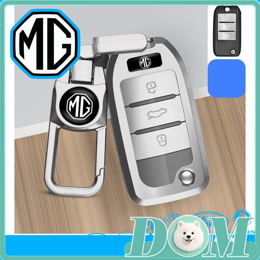 [READY]MG4 EV Car Logo Key shell MG ZS MG5 MG HS MG3 Fashion Metal Key Protective Case ID8Q