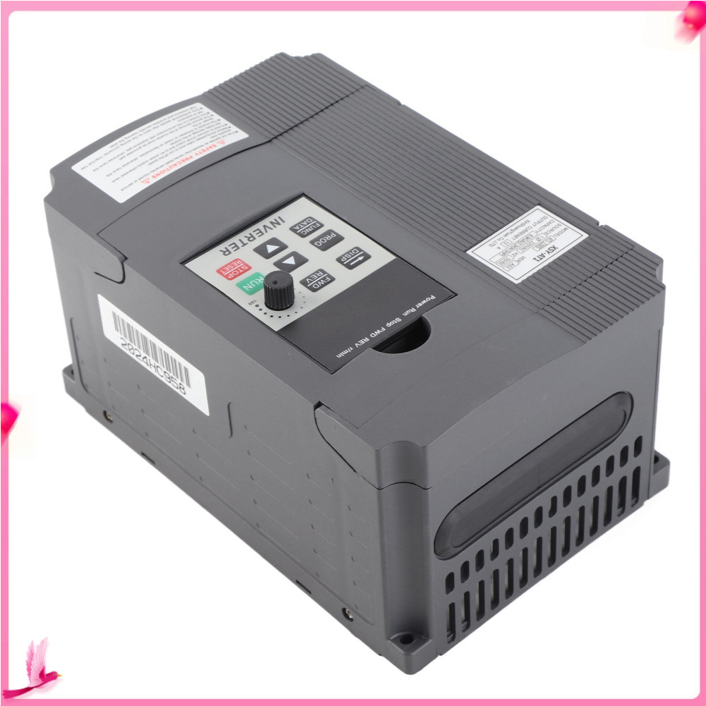 yaostoree-th ไดรฟ์ความถี่ตัวแปร 2.2KW อินพุตเฟสเดียว 3 เอาต์พุตตัวแปลงอินเวอร์เตอร์ VFD