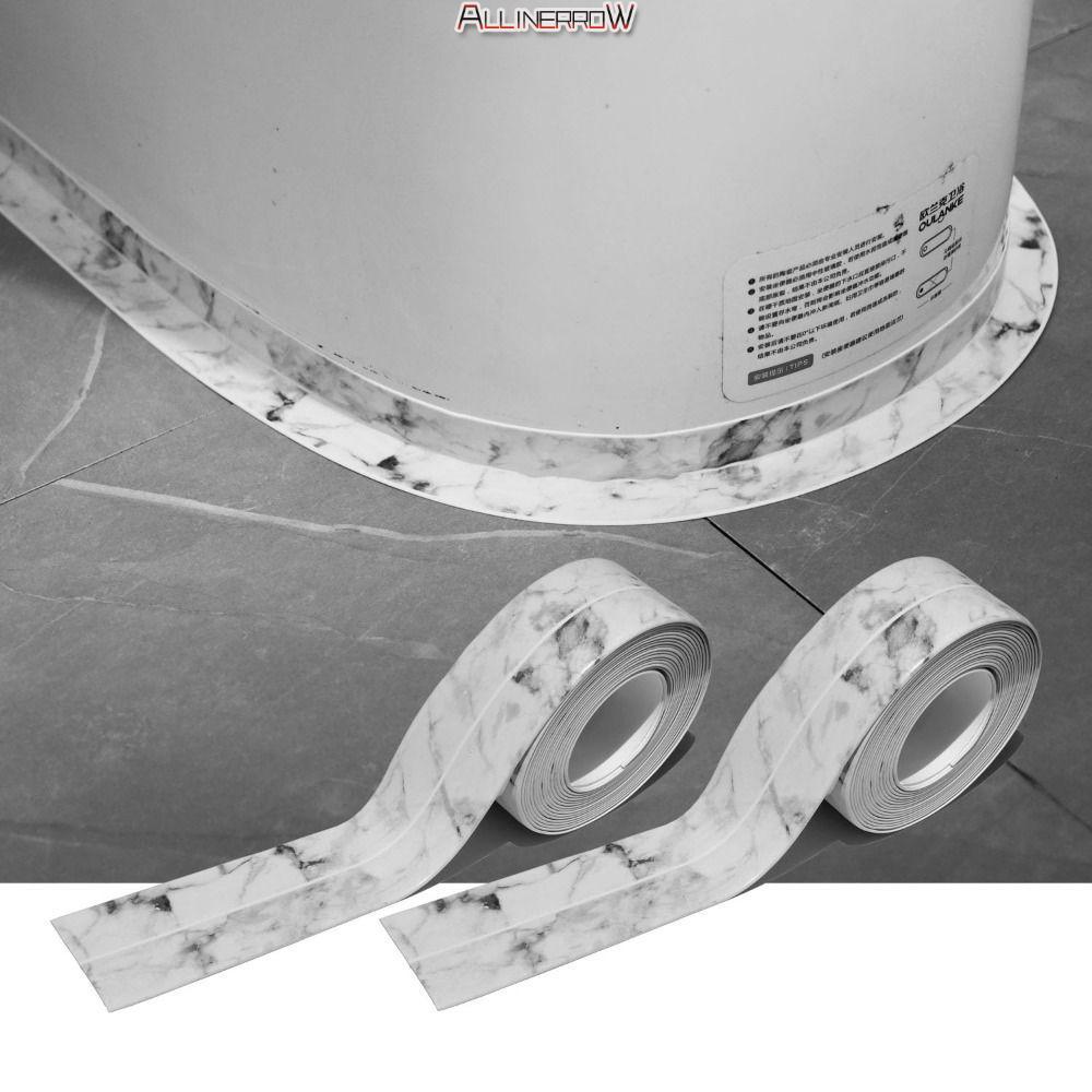 ALLINERROWC3 ครัว Sealant Strip, Self กาวตกแต่งเทป, Professional เคาน์เตอร์ที่มีสีสัน Mildew-proof S
