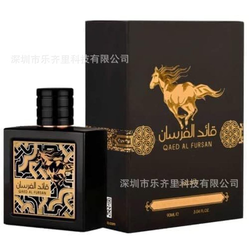 สต็อกพร้อม爆款 Lattafa น้ําหอม Qaed Al Fursan 阿拉水批发.08286D