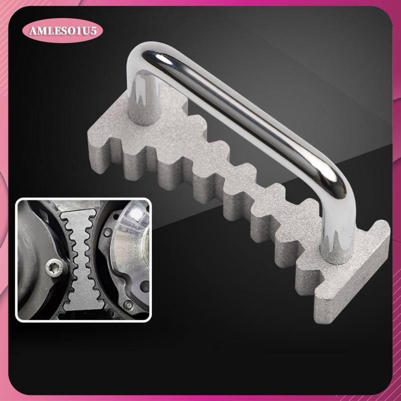 [amleso1u5] อุปกรณ์ยานยนต์มืออาชีพสแตนเลสเครื่องมือเวลาเครื่องยนต์ Camshaft Sprocket Clamp สําหรับ V