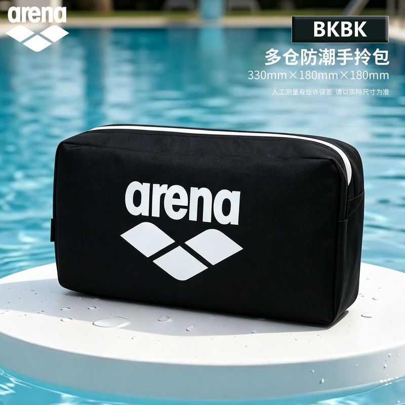 Arena arena Multi-Warehouse Storage กระเป๋าว่ายน้ําแบบพกพา Unisex น้ําความจุขนาดใหญ่ @