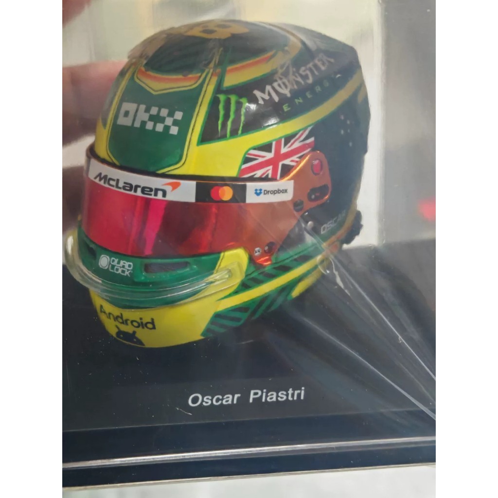 [คลังสินค้าพร้อม] หมวกกันน็อคแข่ง F1 รุ่น 1: 5 Spark McLaren Piestri 2026 MCL40 หมวกกันน็อคออสเตรเลี