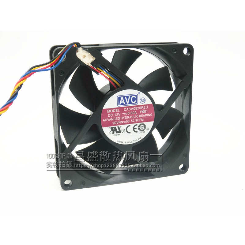 Dell Optiplex 790 990 SFF พัดลมแชสซีด้านหลัง DASA0820R2U 0725Y7 4 สาย