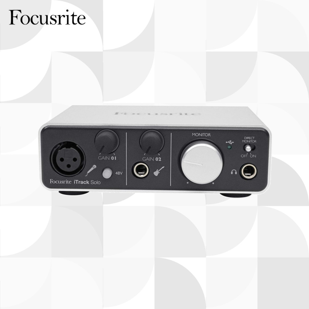 Focusrite iTrack Solo USB Audio Interface อินเตอร์เฟสเสียง USB【ส่งตรงจากญี่ปุ่น】