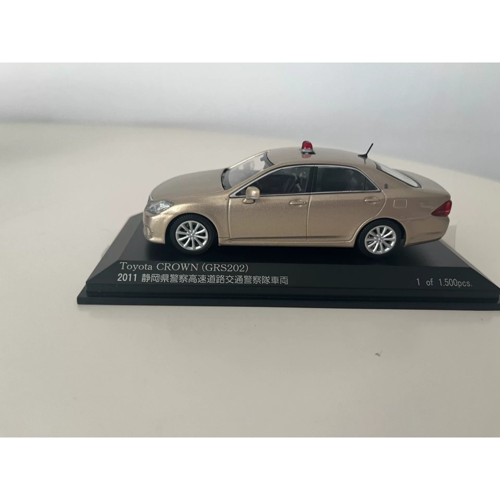 [现货]RAIS 1/43 H7431108 古田 皇冠 TOYOTA CROWN(GRS202) 日本 南车TOYOTA CROWN(GRS202) UNMARKED PATROL CAR 面车20