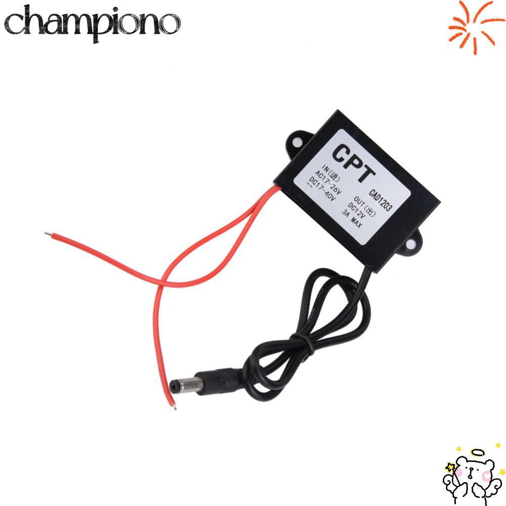 CHAMPIONO AC-DC Power Supply Converter, 12V เอาต์พุต 3A Power Supply Regulator, Stable Output DC 17-
