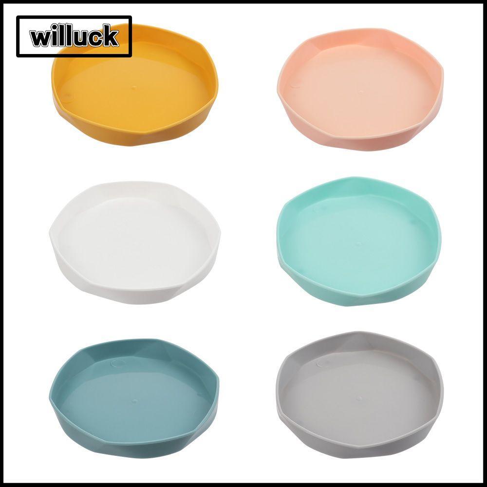 WILLUCK 1 ชิ้นพืชจานรองสวนดอกไม้หม้อทนทานในร่มกลางแจ้ง