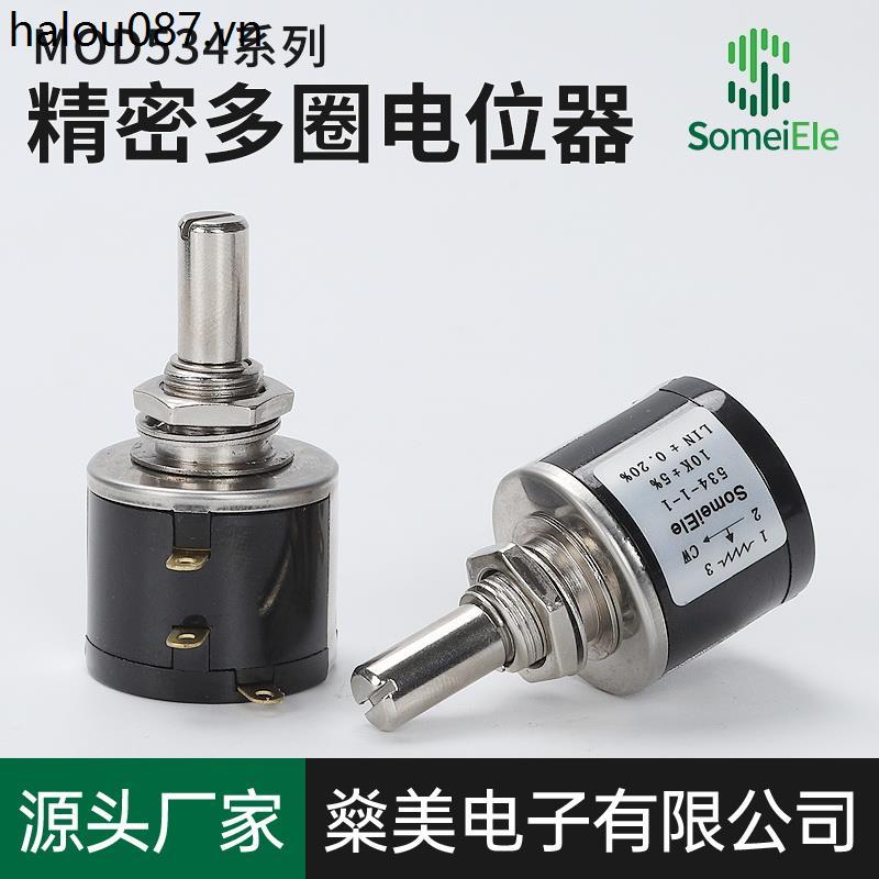 Precision Multi-Circle Winding Potentiometer MOD534 พร้อม Multi-Circle Scale Knob 1K2K5K10K ปรับความ