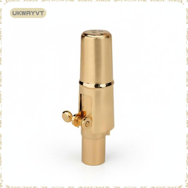 [ukwryvt] Alto Saxophone Metal Mouthpiece Long-Lasting Alto Sax Mouthpiece Rich Tonal