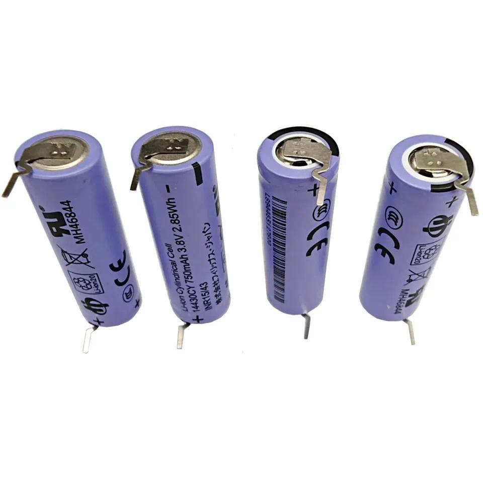 【QJ】ใหม่ 750mAh 14430CY 3.8V แบตเตอรี่สำหรับฟิลิปส์ โซนิคแคร์ เพรสทีจ HX999 HX999B/HX999C/999P/999S/